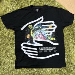 宇宙デザイン Tシャツ Mサイズ 黒