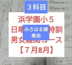 浜学園　小6甲陽学院コース7点セット 2025年最新】浜学園 小6の人気アイテム - メルカリ