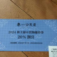 【お買物特別優待券】 オーダーメイド　30%割引券5枚　20%割引券15枚 2025年最新】銀座山形屋 優待の人気アイテム - メルカリ