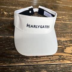 PEARLY GATES ホワイト バイザー
