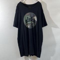 T-470 RVCA aloha プリント Tシャツ XL ブラック