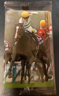 ソウルラッシュ デムーロ　世界限定 ホースレーシングカード 競馬　専用台座付 3 【マテンロウオリオン】エポック ホースレーシングカード2022