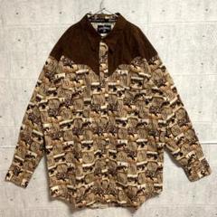 専用　jack daniels ジャックダニエル 総柄シャツ ウエスタンシャツのサムネイル