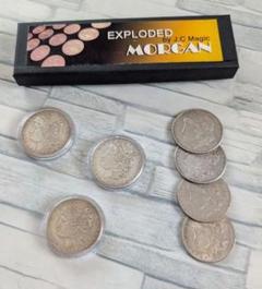『手品 マジック』コインマジック 　Exploded Morgan