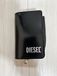 【新品未使用】ディーゼル DIESEL 牛革レザー キーケース カードケース 黒 DIESEL - DIESEL キーケース ブラック Dロゴ ディーゼル コイン