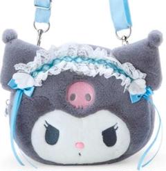 サンリオ クロミ フェイス形 ポシェット 水色デイズ
