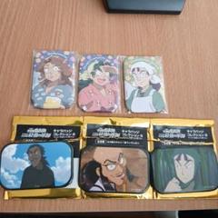 忍たま乱太郎 缶バッジ 山田伝蔵 義丸、鬼蜘蛛丸、立花仙蔵、稗田八方斎