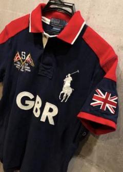 美品　ラルフローレン ポロシャツ シャツ イギリス GBR　Lサイズ　大き目 大きいサイズ メンズ ビッグエムワンの半袖ポロシャツ特集ページ