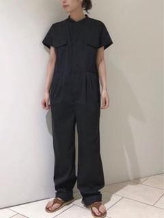 未使用 TICCA ティッカ 2024SS リネンコンビネゾン ブラック セール】 【TICCA/ティッカ】リネンコンビネゾン （サロペット