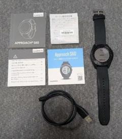 Garmin Approach S60 ブラック 充電ケーブル、説明書、箱付き APPROACH S60 操作マニュアル - デバイスを充電する