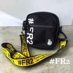 【レア】FR2 エフアールツー ショルダーバッグ　サコッシュ 黒 Amazon.co.jp: #FR2 エフアールツー サコッシュ ロゴ ショルダー