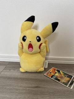 【限定品】ムンク展 ピカチュウ ぬいぐるみ タグ付き ピカチュウ ぬいぐるみ ポケモン ムンク展限定品 タグ付き