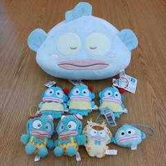 サンリオ　ハンギョドン　ぬいぐるみ　マスコット　8点　まとめ売り　※ばら売り不可