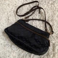 ラシット ショルダーバッグ(ブラックネイビー) ラシット russet 2WAYミニショルダー(Z－001－OUT) （Black/Navy