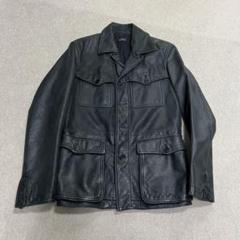 【美品】最高級やぎ革 PS Paul Smith シングルライダース 美品】最高級やぎ革 PS Paul Smith シングルライダース