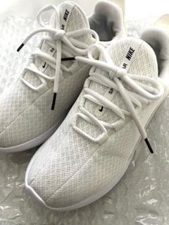 【新品・未使用】Nike ナイキ　スニーカー　白　24.5㎝ 2025年最新】nike24.5白の人気アイテム - メルカリ