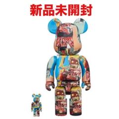 新品★BE＠RBRICK ジャン ミシェル バスキア6 100% & 400%のサムネイル