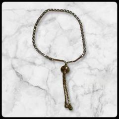 ゴールド ラインスストーン ブレスレット アクセサリー 上品 腕輪 可愛い