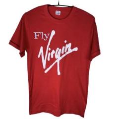 【FLY VIRGIN】企業T 古着 vintage XL 赤