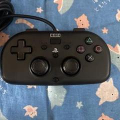 PS3 PS4-099 ホリ　ワイヤード　コントローラー　ライト　ブラック