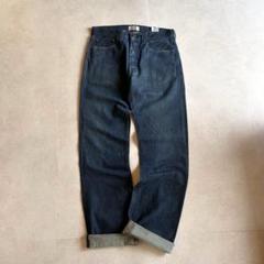 濃紺⭕️Levi's 501 STRAIGHT Rタブ W32 - メルカリ