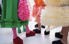【美品】Molly Goddard X UGG 厚底 プラットフォーム (黒)のサムネイル