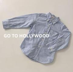 GO TO HOLLYWOOD ストライプシャツ　01 2025年最新】GO TO HOLLYWOOD カラー：ブルー系 長袖シャツ