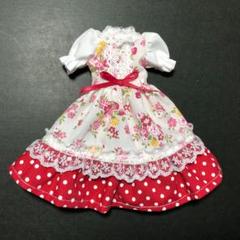 花柄フリルワンピースブルー リカちゃん ピュアニーモ ジェニー ピンクの花柄ドットワンピース リカちゃん ピュアニーモ - メルカリ