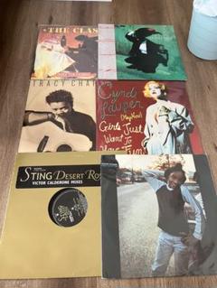 洋楽レコード sade theclash tracychapman sting