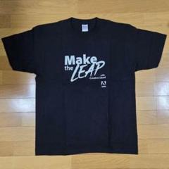 【新品未使用品】プリントスター Adobe ロゴTシャツ L•ブラック