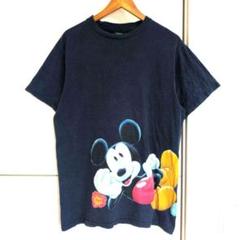 Disney Tシャツ 90sキャラクター古着 ビッグプリント ミッキーマウス