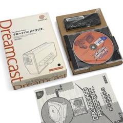 極美品 ドリームキャスト ブロードバンドアダプタブラック HKT-0401