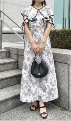 SNIDEL ラッフルボレロパイピングワンピース SNIDEL (セール50%OFF) snidel / スナイデル ラッフルボレロ