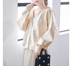 美品　Chesty マーガレットパーカー　パーカーのサムネイル