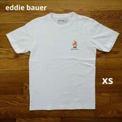 エディバウアー 半袖tシャツコットン白t xs