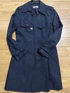 【美品】レッセパッセ ファーティペット付きコート　ノーカラー　ビジュー レッセパッセ ノーカラー ビジュー コート38サイズ ファーティ