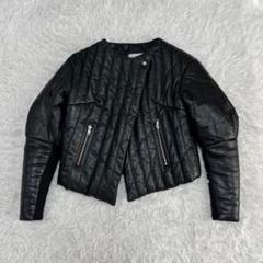 ❤【SLY】✨美品　ライダースジャケット　クール　ラムレザー　ブラック　S 2025年最新】SLY レザージャケット・ライダースの人気アイテム