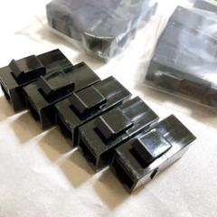 RJ45 Cat6 LAN ケーブル用 中継 コネクタ25個 ブラック