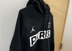 Jordan パリ ロゴ パーカー ブラック