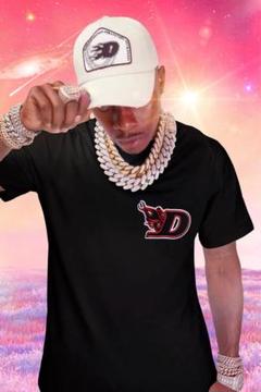 ⭑boohoo： DaBaby Dバッヂワッペン付きTシャツ(ＸＳ)のサムネイル