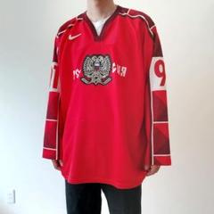 NIKE - ナイキ ユニホーム ホッケー Nike Ice Hockey Japan National Team Game Authentic Jersey