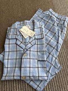 新品✨MEN'S CLUB パジャマ 半袖　長ズボン上下　M 綿100%