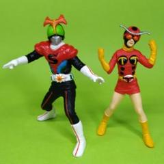 ☆仮面ライダーストロンガー タックル ソフビ タグ付き☆ S.I.C. S.I.C. VOL.55 仮面ライダーストロンガー＆電波人間
