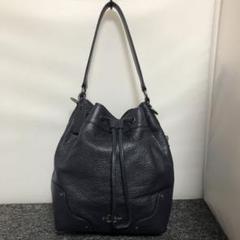 【未使用に近い✨】コーチ　2WAY ツイード 巾着　希少　ショルダーバッグ 未使用に近い☆COACH コーチ ショルダーバッグ 2WAY チェーン