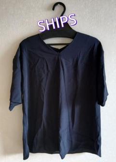 【新品未使用】SHIPS ネイビー パフスリーブ 半袖シャツ 楽天市場】パフスリーブ 半袖（ブランドシップス）（トップス