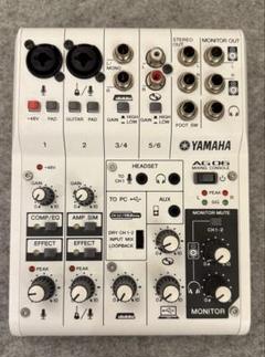 YAMAHA AG06 (空箱付き)【美品】 美品 YAMAHA ヤマハ AG06 ミキサー 別売ケース付き - メルカリ
