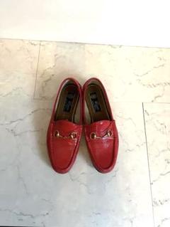 GUCCIホースビットレザー ローファー