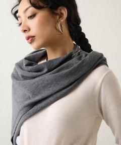 美品☆【Whim Gazette】ビッグウールストール Whim Gazette(ウィム ガゼット)のビッグウールストール通販