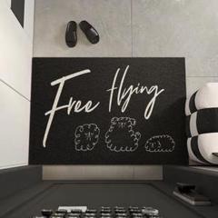 屋外用ドアマット Free Flying デザイン