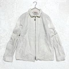 マックレガー ジャンパー ブルゾン オフホワイト カジュアル 無地 羽織 春秋服